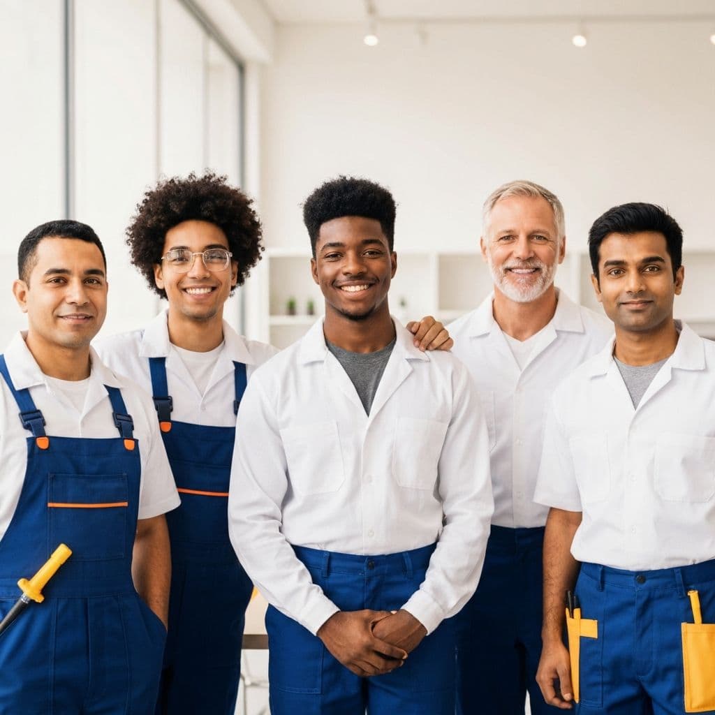 Professional service providers team